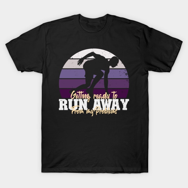 Running Away from my Problems T-Shirt by nickbeta